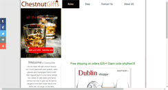 Desktop Screenshot of chestnutgifts.com